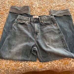 GAP Women's Light Blue High-Rise Jeans